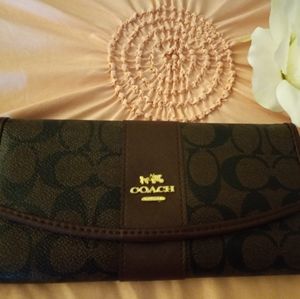 Trifold Coach Wallet